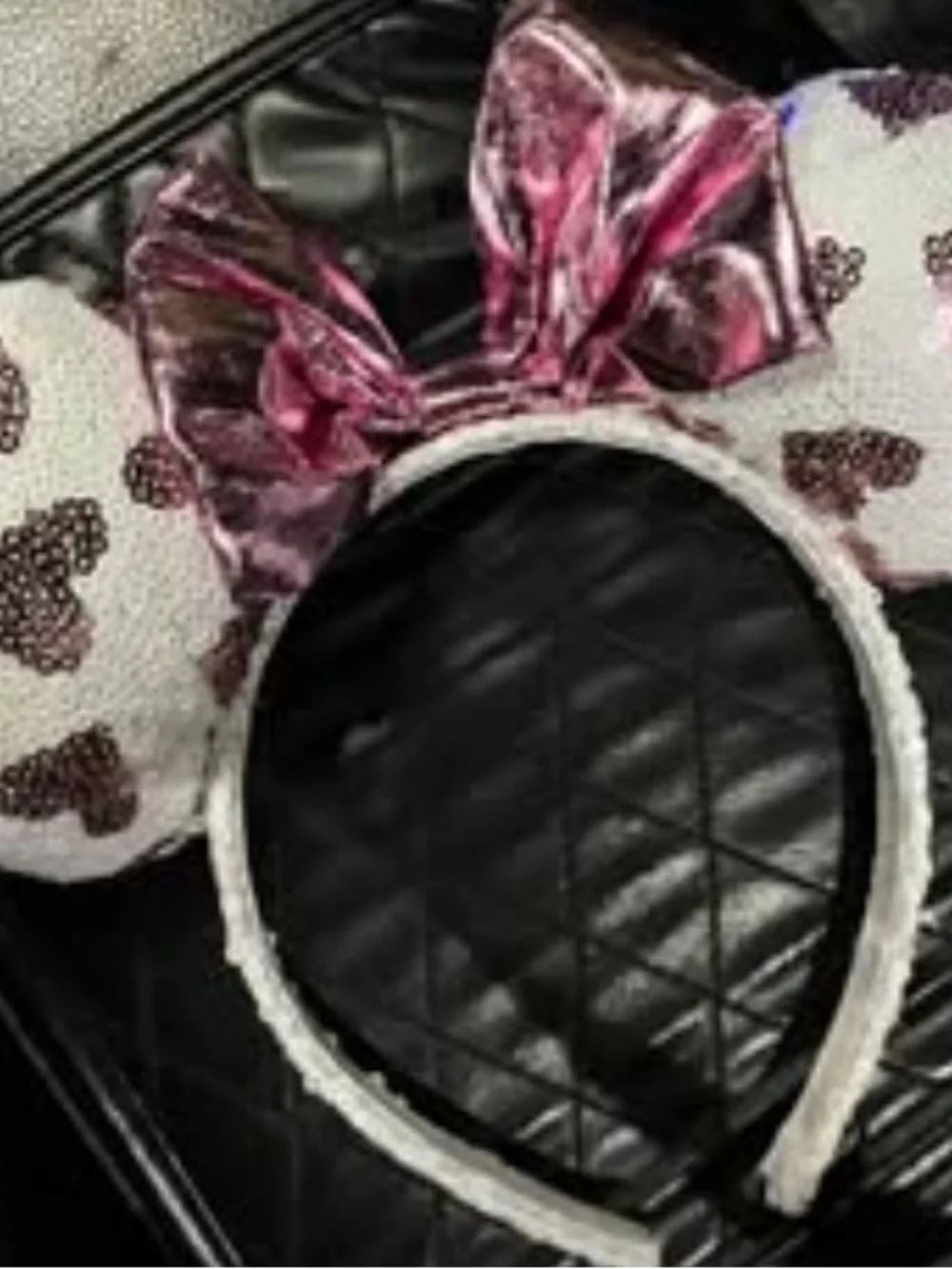 Disney Kids Sequin Ear Headbands in Pink, White & Blue